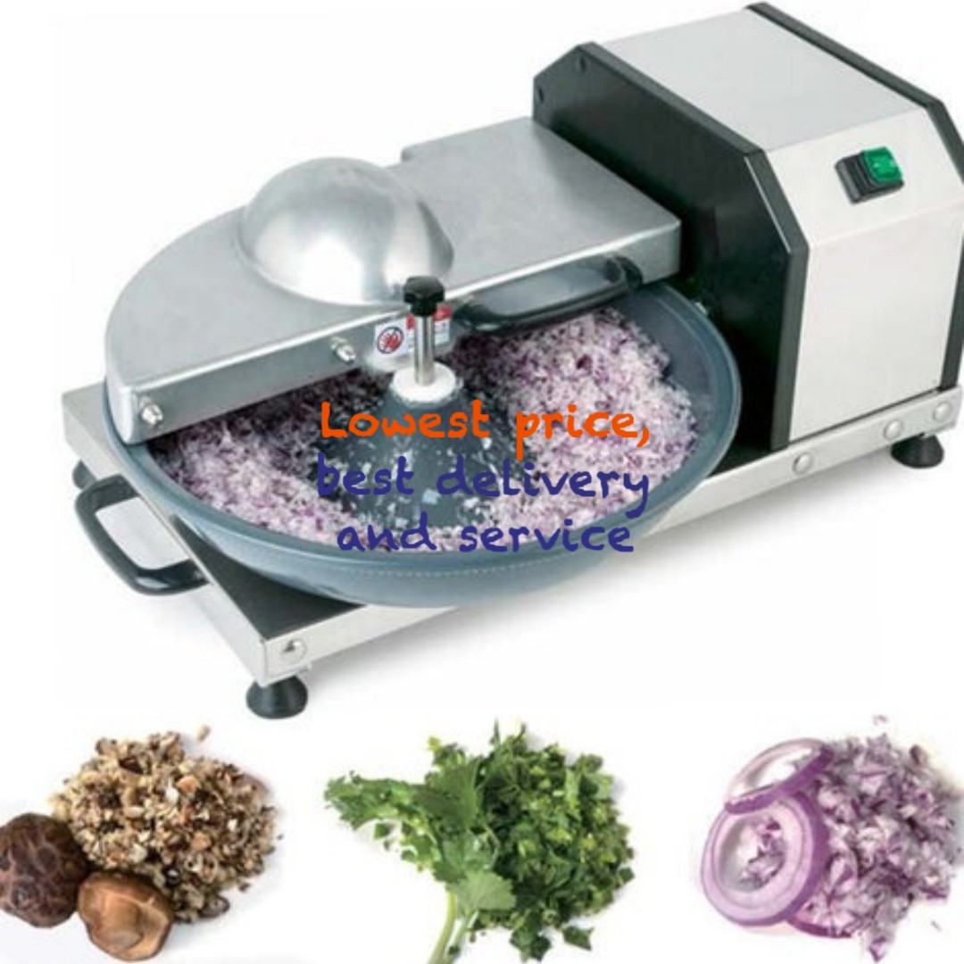1PCElectric Bowl Cutter Multi food chopper cutter Meat Bowl Cutter 5L Commercial