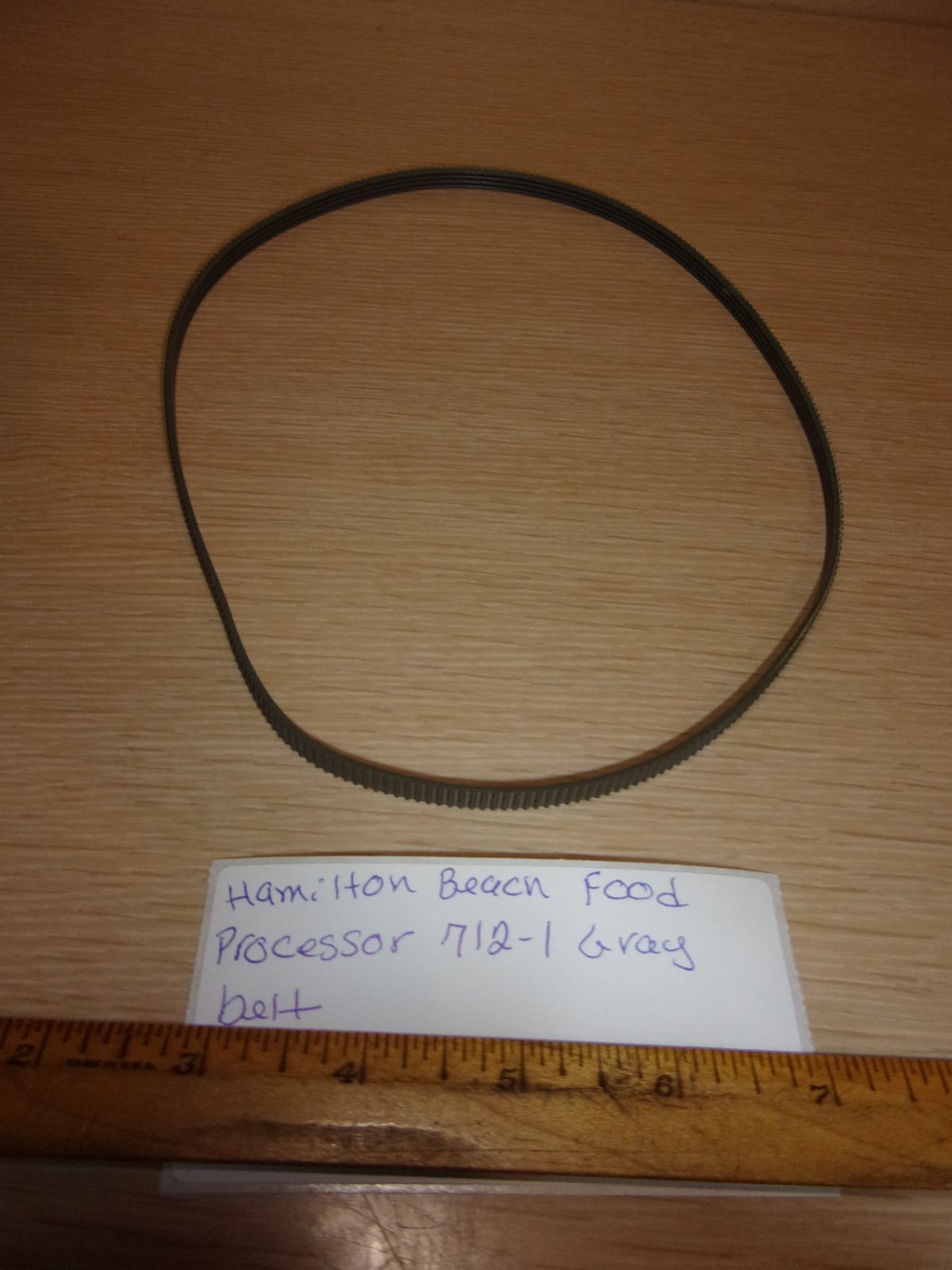 PARTS FOR HAMILTON BEACH 6 SPEED FOOD PROCESSOR MODEL 712-1 GRAY BELT