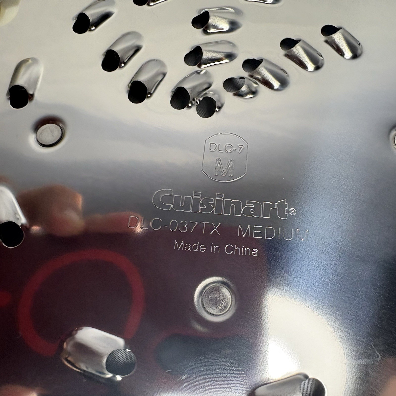 Cuisinart DLC-7 DLC-044TX Slicing Disc DLC-037TX Shredding Disc Stem OEM