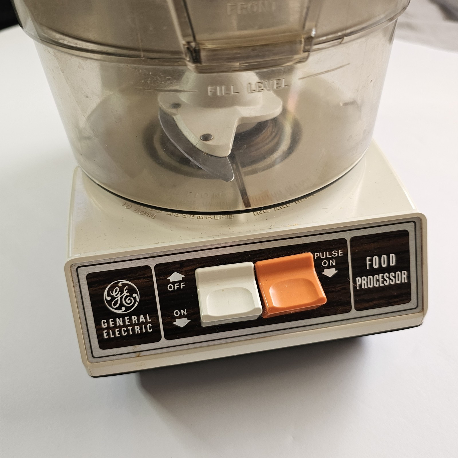 GE Food Processor model 420A D1FP1B Vintage General Electric WORKS And Tested