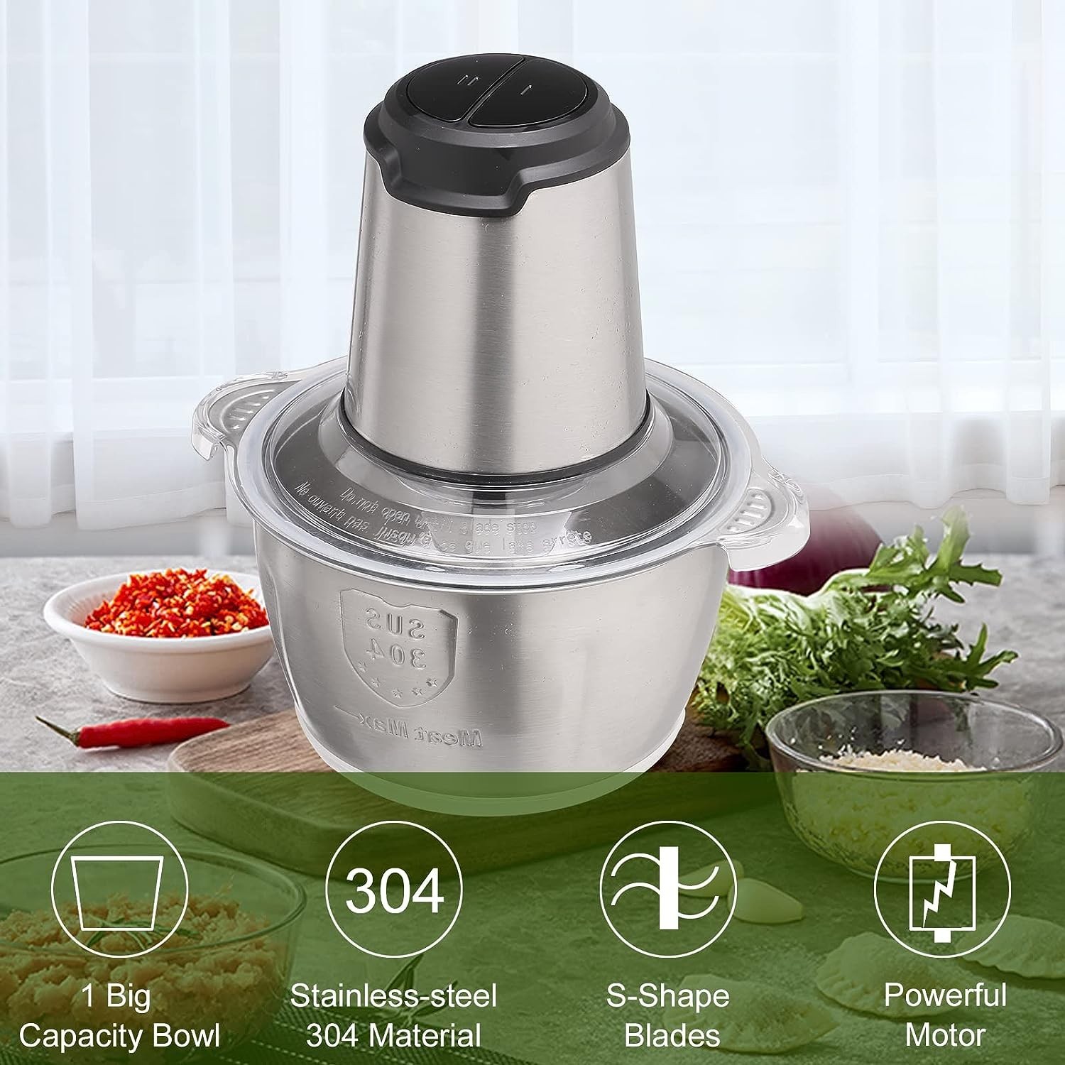Electric Meat Grinder – Multifunctional Food Processor