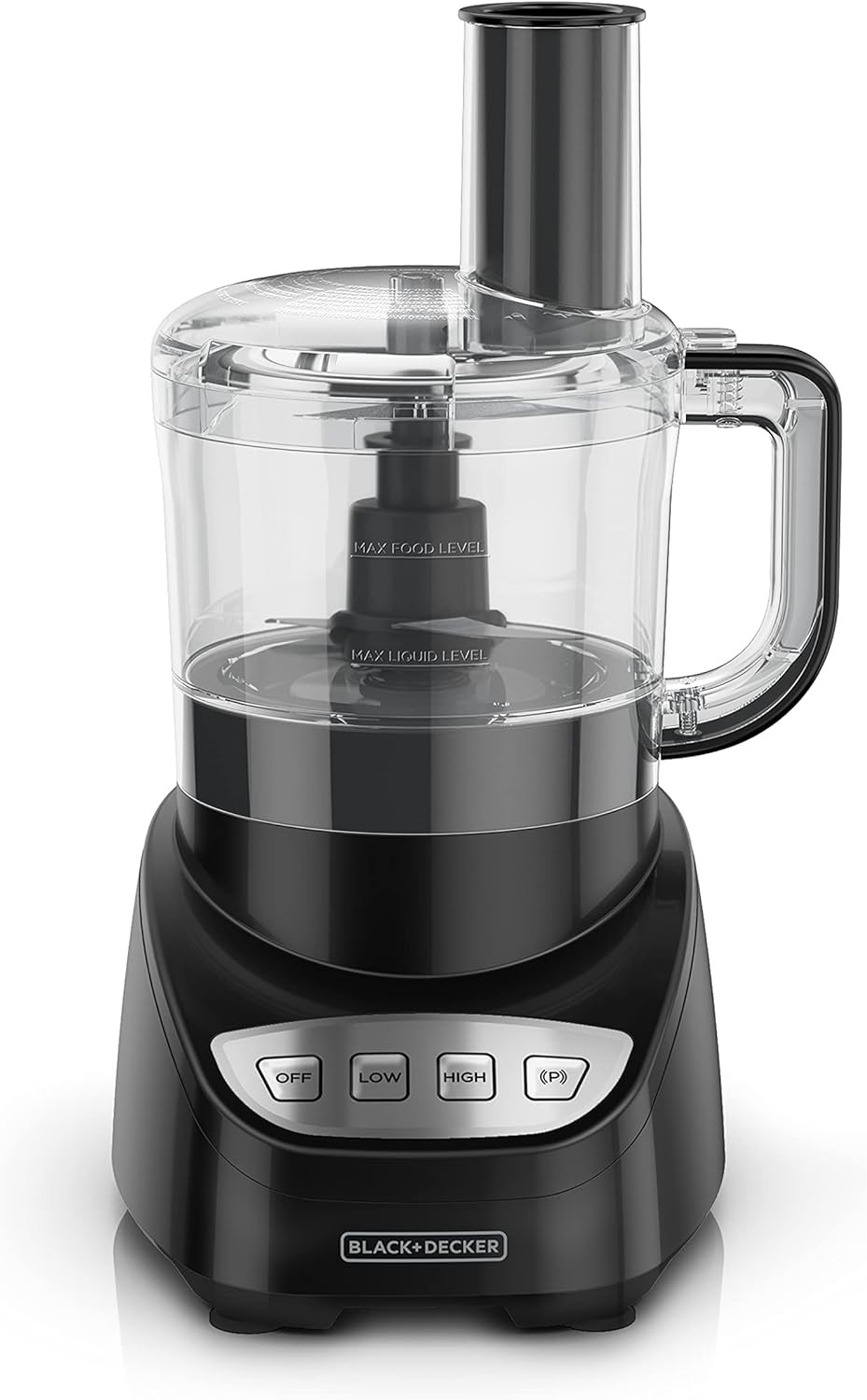 8-Cup Food Processor, Easy Assembly, Stainless Steel S-Blade, Shred, Slice, Chop