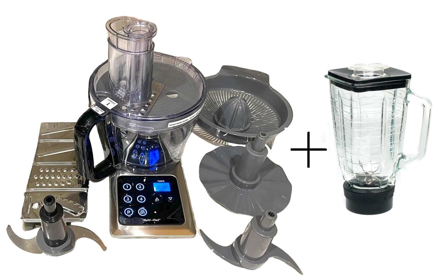 Built-in Blender & Food Processor (re: Nutone Food Center) 1000W in counter moto