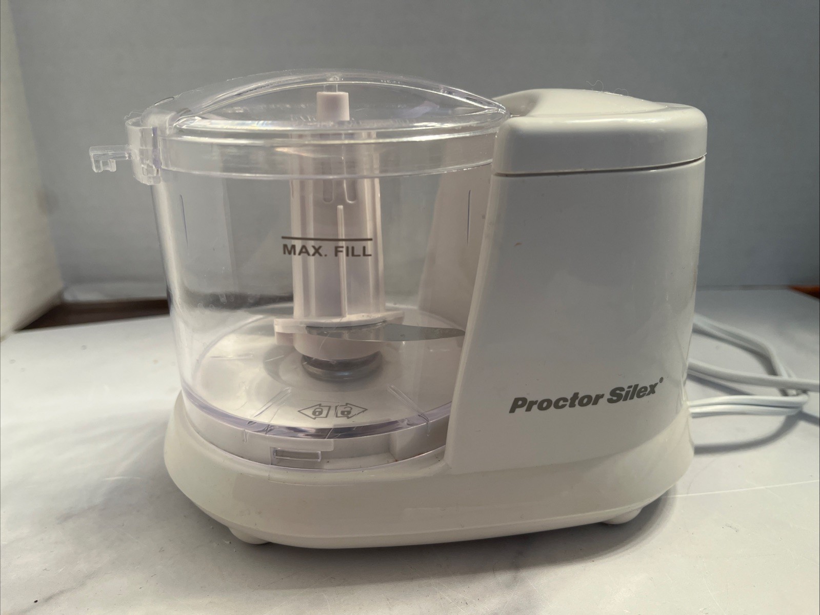 Proctor Silex 1.5-Cup Capacity Corded Compact Food Chopper White 72500R