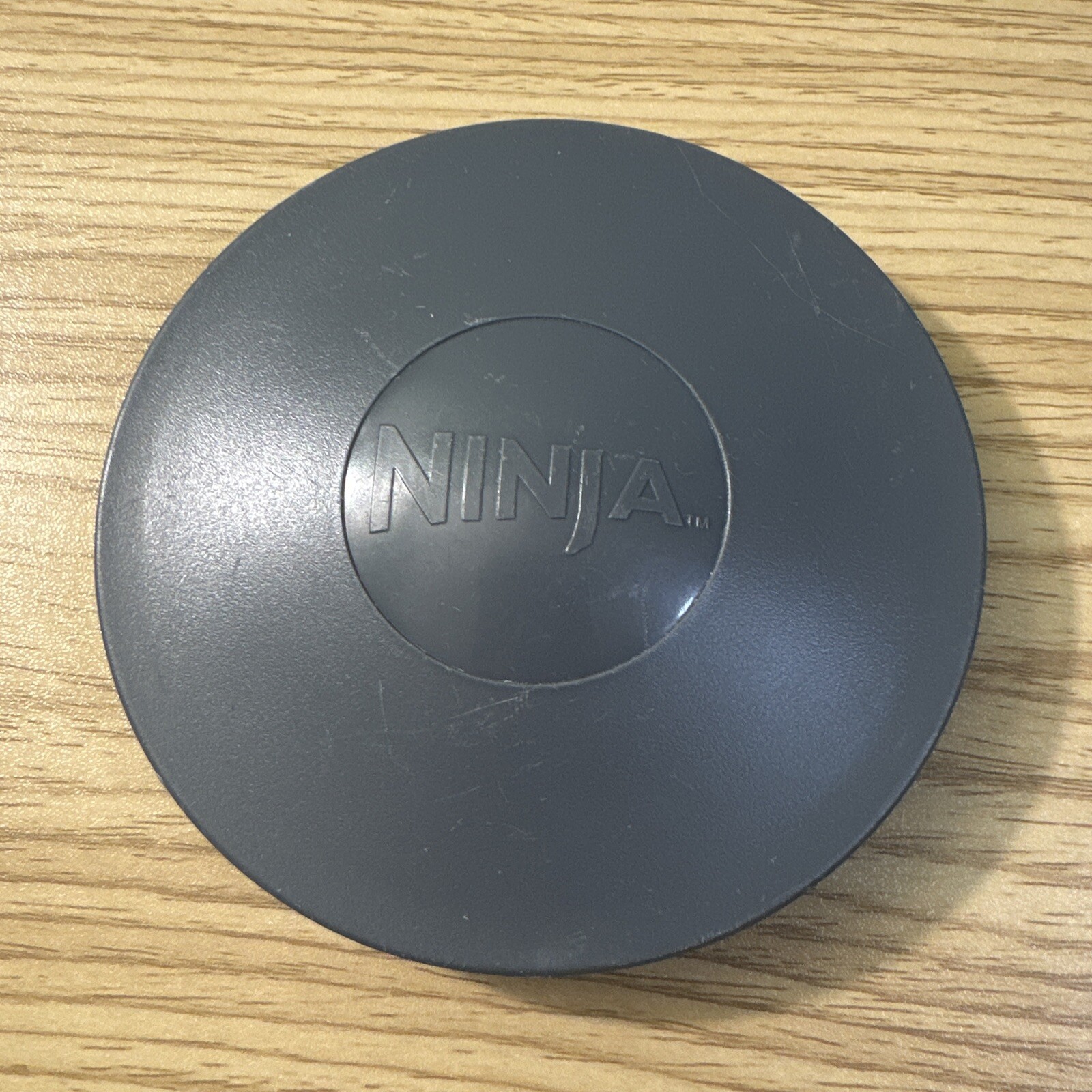 Ninja Food Processor QB1000 16 Oz Prep Bowl Lid Only Gray 5”