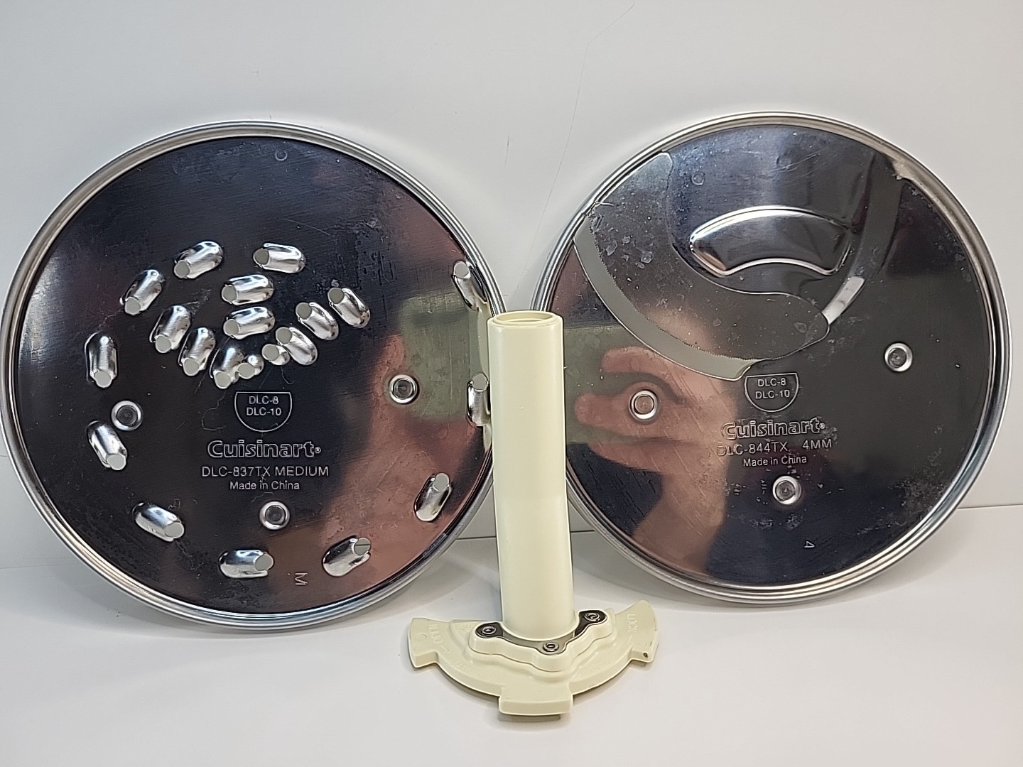 Cuisinart DLC 8 / 10 Processor Stem & DLC-844TX Slicer DLC-837TX Grater Discs