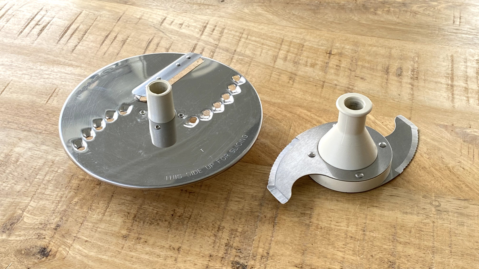 Vintage GE General Electric Food Processor D5FP1 PARTS Slice/Shred & Chop Blades