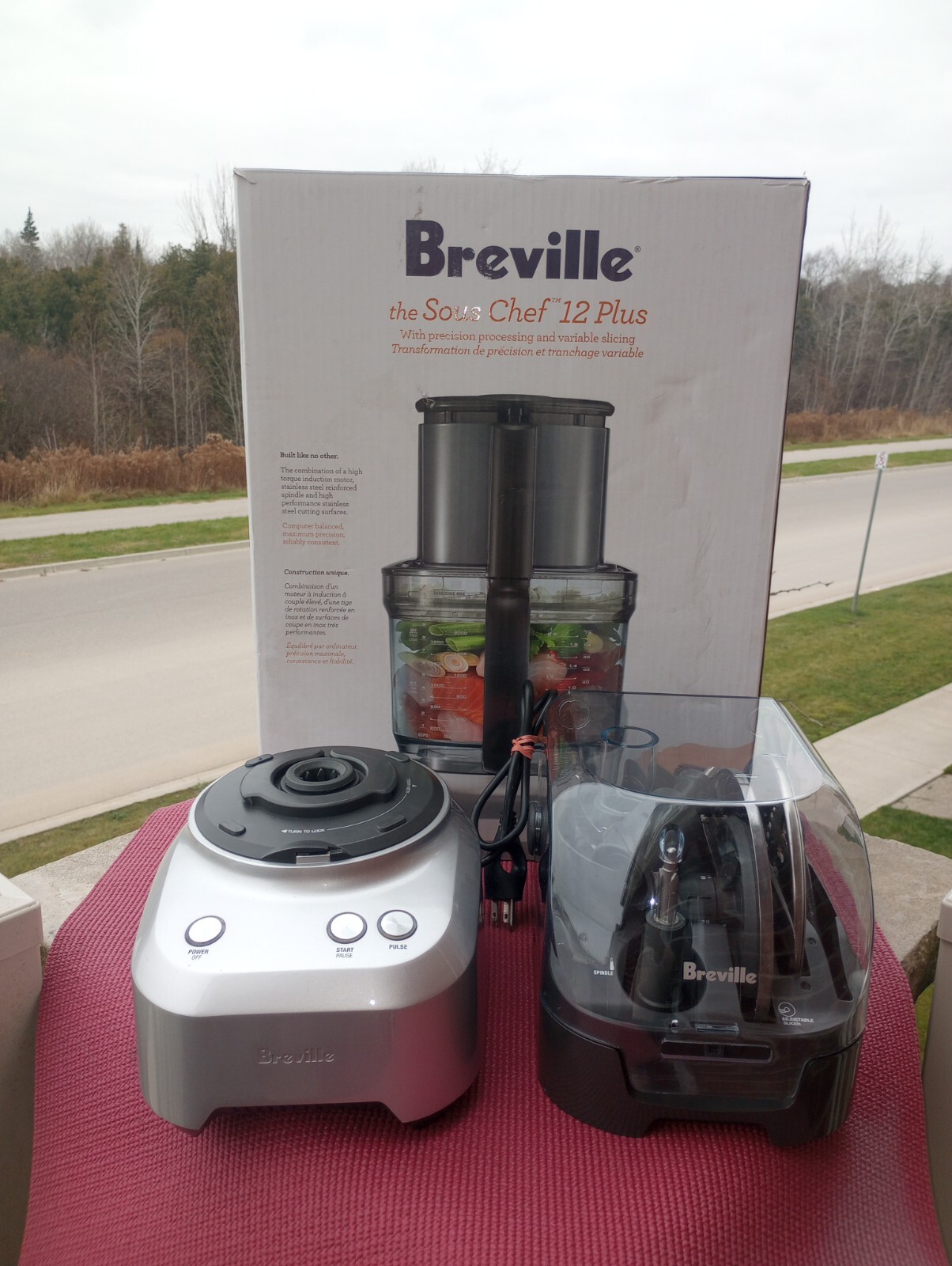Breville Food Processor Sous Chef 12 Cup BFP660 SILUSC MOTOR BASE ONLY no Blade