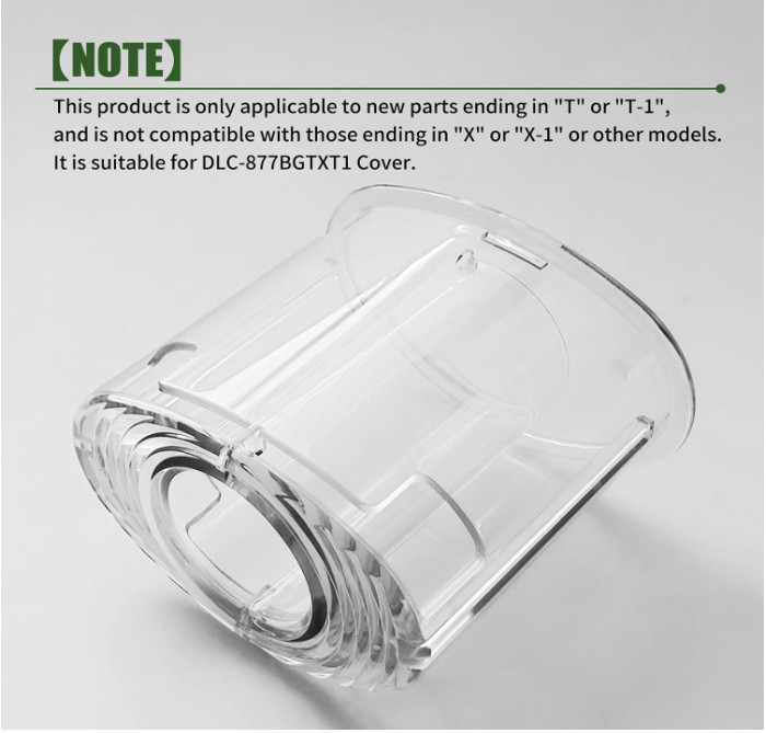 DLC-018BGTXT DLC-018BGTXT1 Big Pusher&Sleeve set Compatible with Cuisinart | Ass