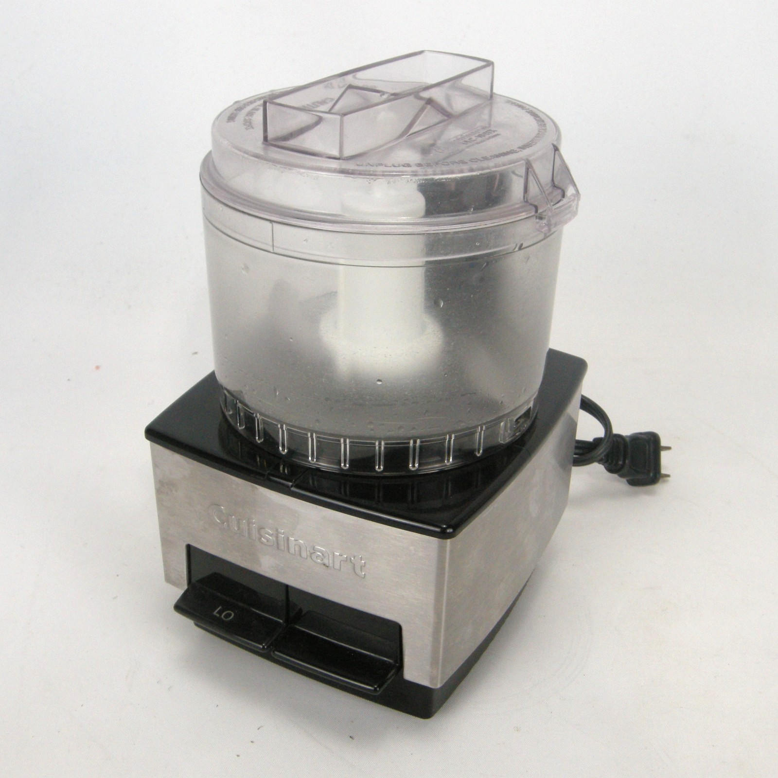 Cuisinart Mini Prep Food Processor Brushed Stainless Steel DLC-1SS EUC