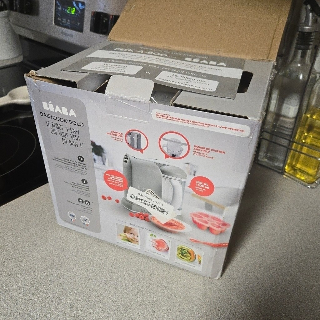 Beaba Babycook Solo Baby Food Maker Processor Cloud