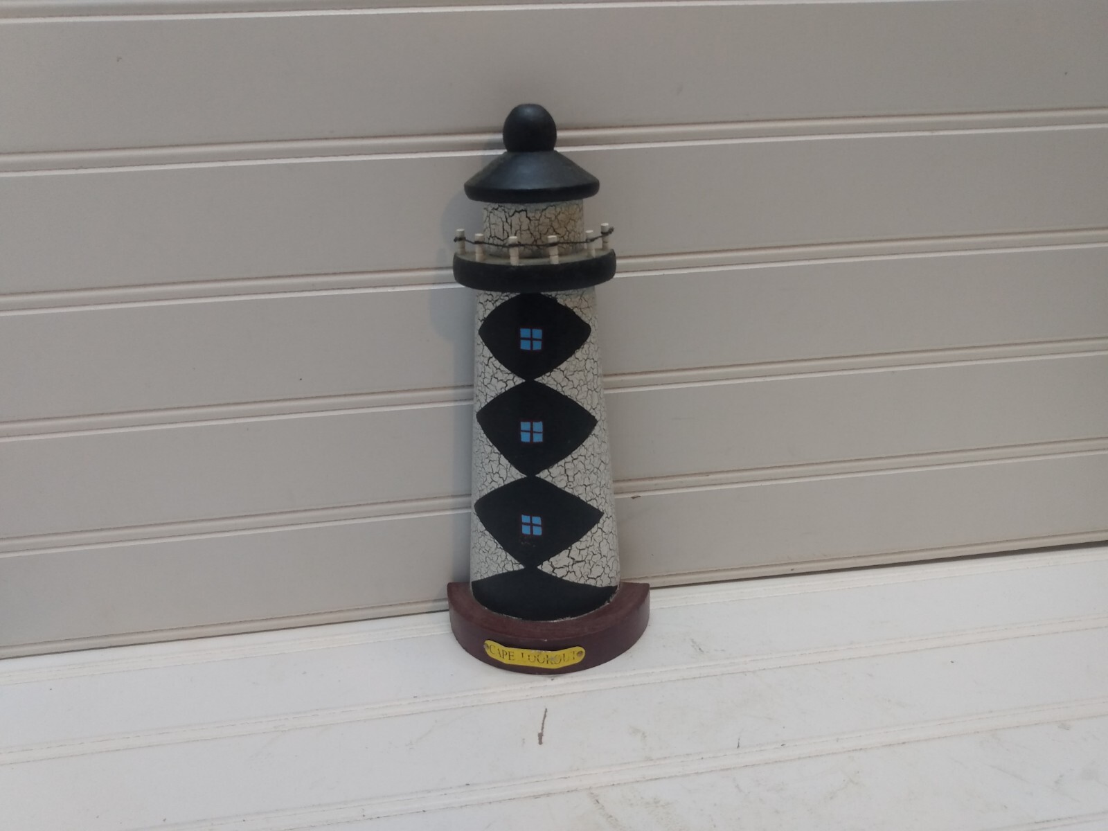 Cape Lookout Resin Mold Lighthouse Figurine Free Standing Wall Decor