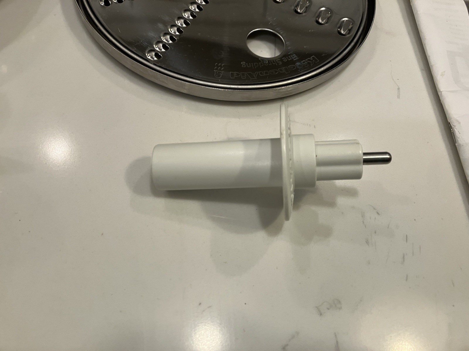 KitchenAid KFP0711CU0 7 Cup S Blade Slice Shred Disc Set w/ Adapter OEM Nice