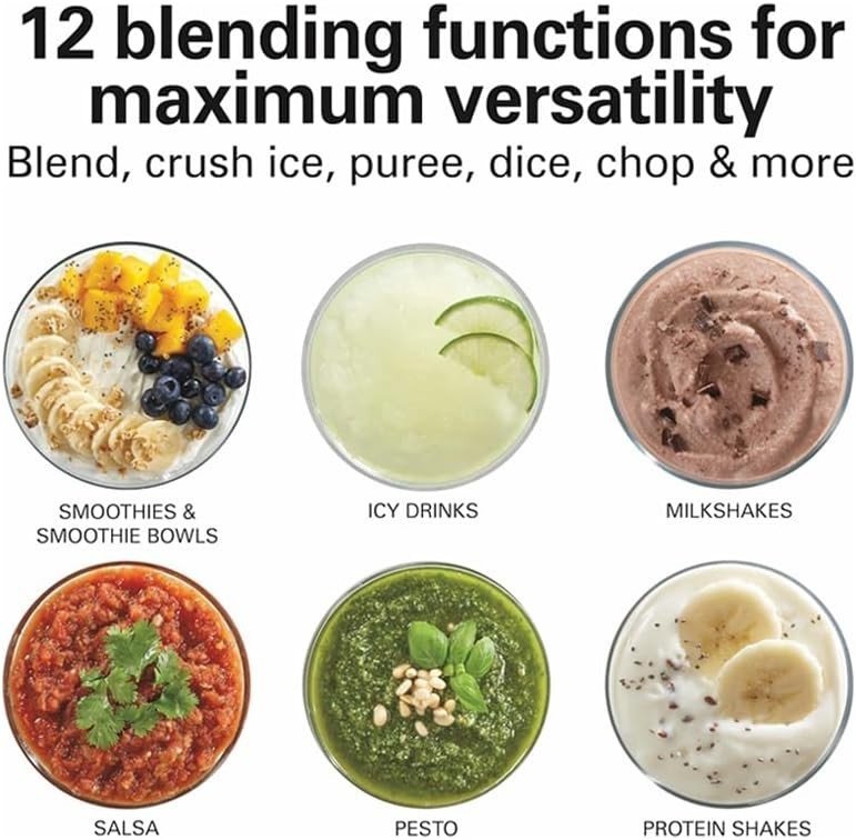Food Processor & Vegetable Chopper double-head mixing，6 Cups，Metal