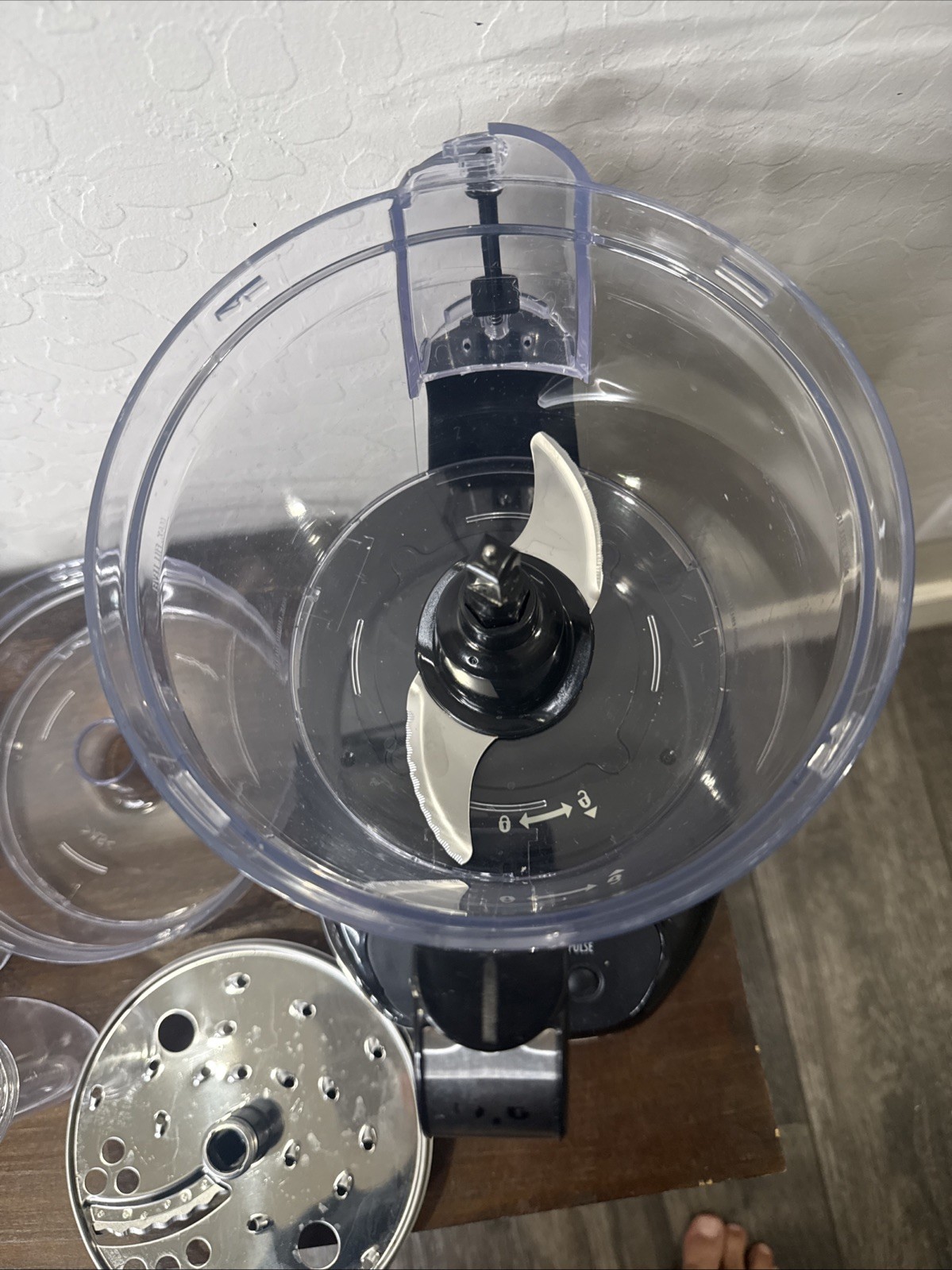 Hamilton Beach Big Mouth Duo Plus 12 Cup Food Processor Model 70580 EUC