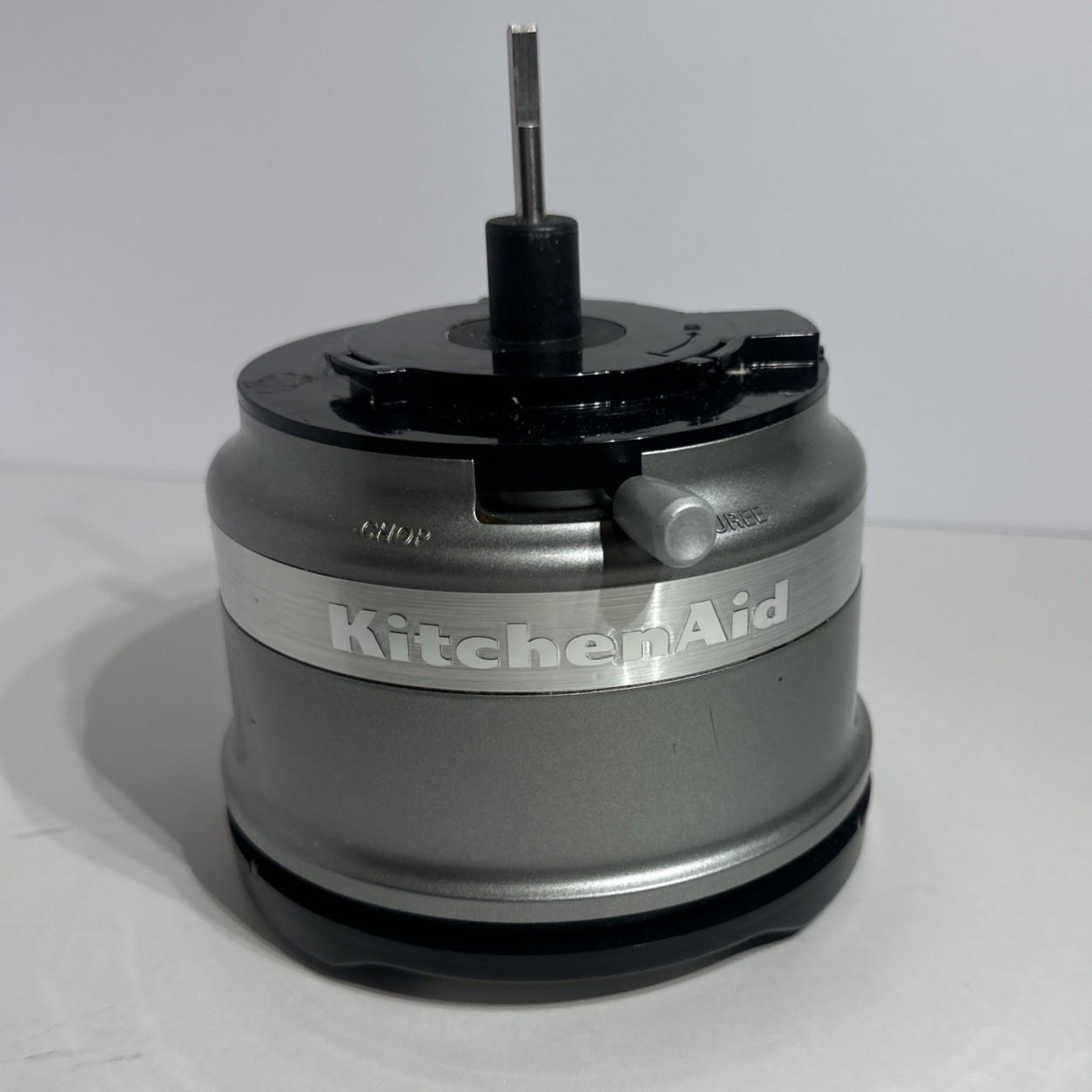 KitchenAid KFC3516CU 3.5 Cups Food Chopper Silver Replacement Base TESTED WORKS