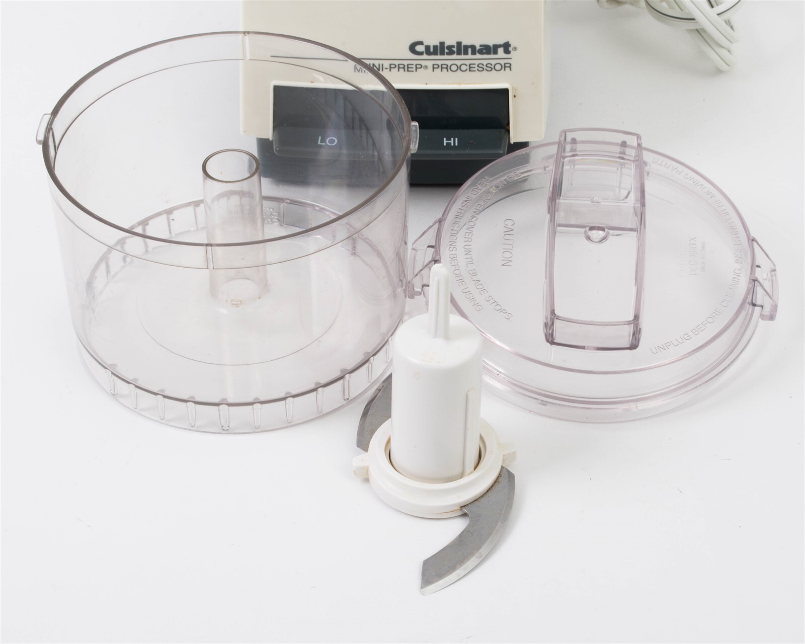Complete Cuisinart Mini-Prep Food Processor & Recipes DLC-1 Chops Grinds Purees!