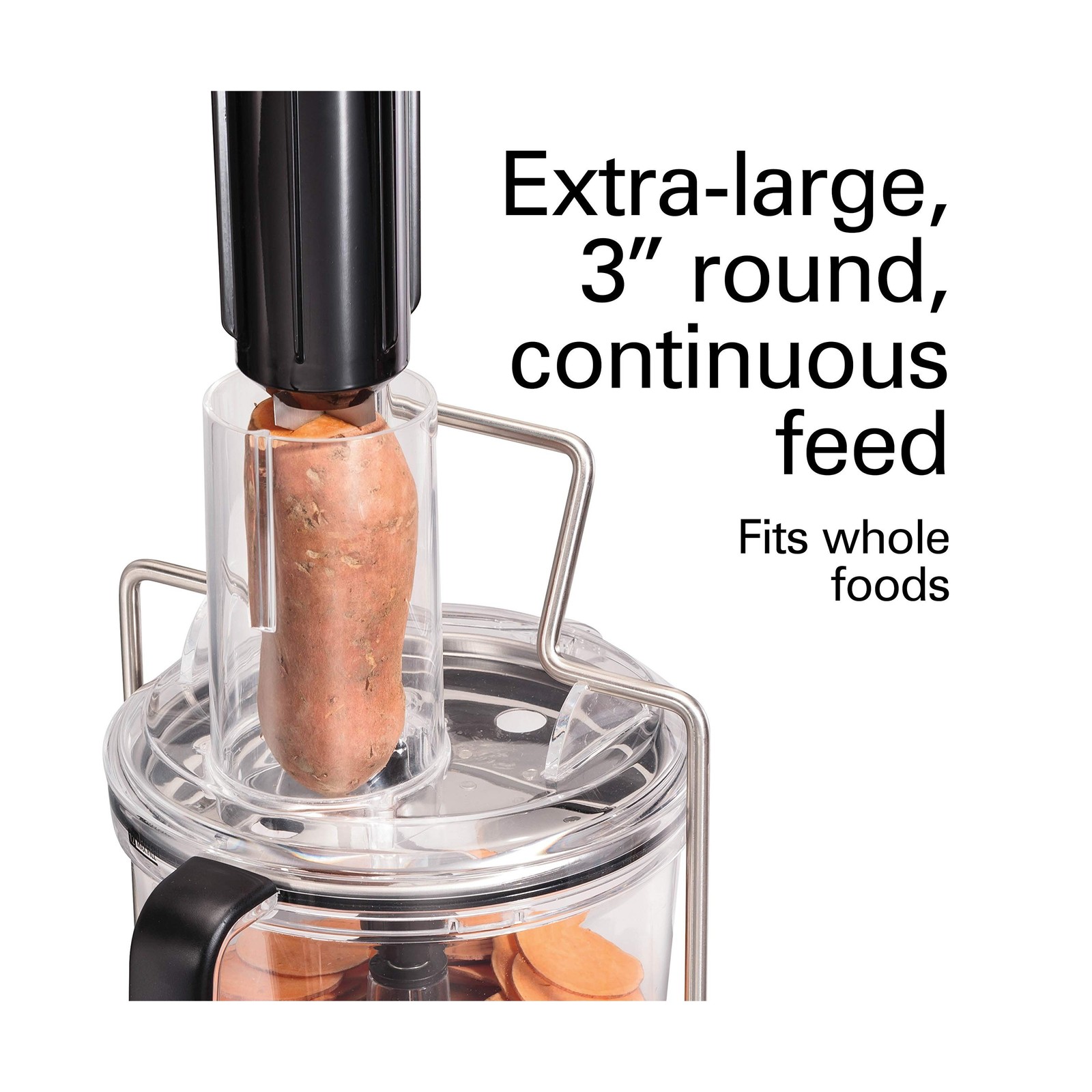 Hamilton Beach Professional Stack & Snap Food Processor & Veggie Spiralizer f…