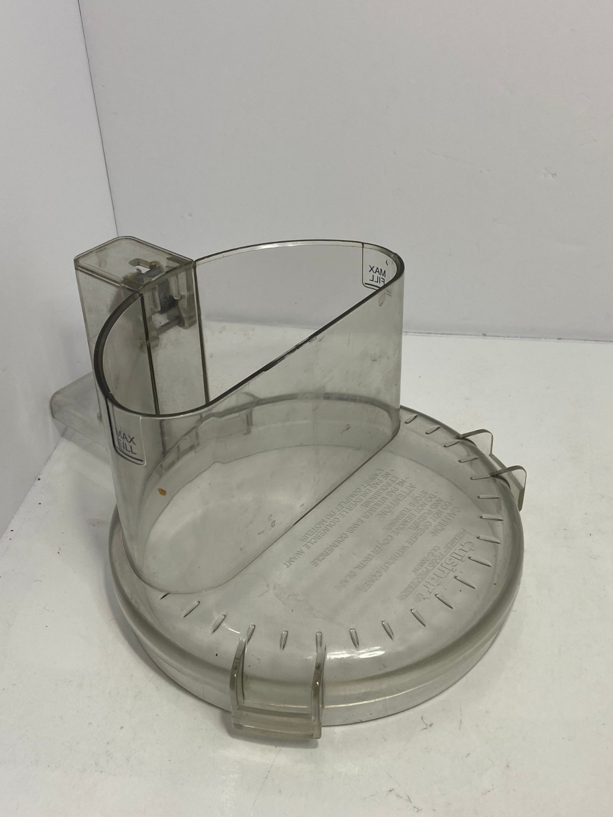 CUISINART FOOD PROCESSOR DLC-2007N REPLACEMENT WORK BOWL PUSHER SLEEVE OR LID