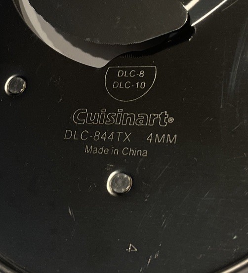 Cuisinart (DLC-8; DLC 10) Food Processor Replacement Parts: Stem, Blades/Slicers