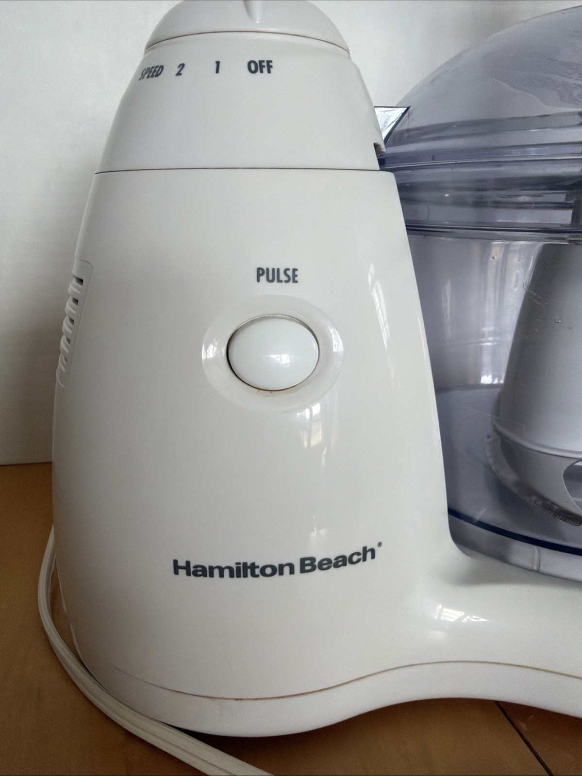 Hamilton Beach Food Processor Model 70550 White Tested Works