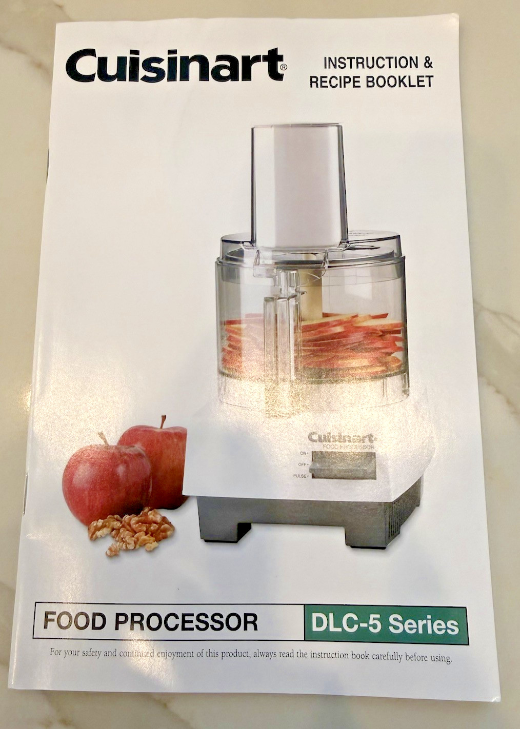 Cuisinart 7 Cup Food Processor Model DLC-5BC Brushed Chrome Excellent Condition