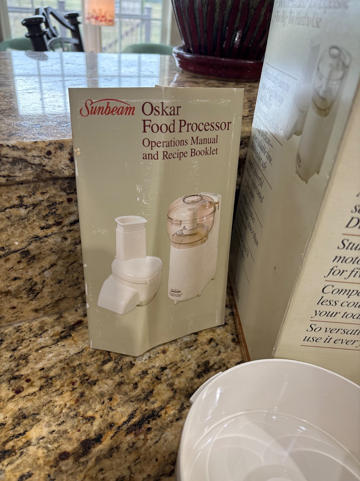 Vintage Sunbeam Oskar Food Processor 14081 Complete With Accessories Works