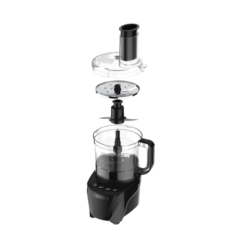 Easy Assembly 8-Cup Food Processor 850W Dual Speed Stainless Steel Blade New
