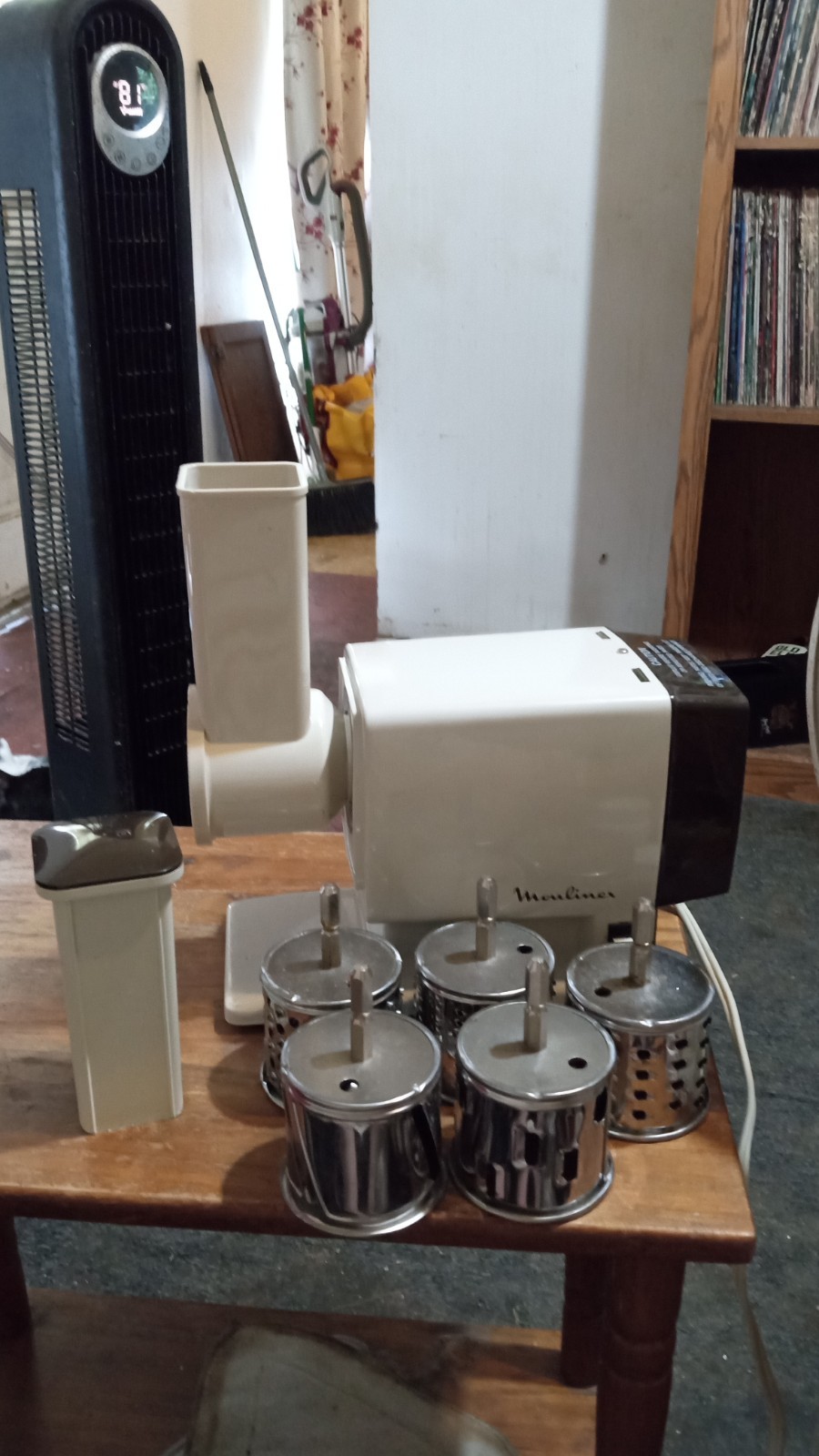 1977 Kitchen Works by Moulinex Deluxe Model 308 Multi Purpose Kitchen Appliance