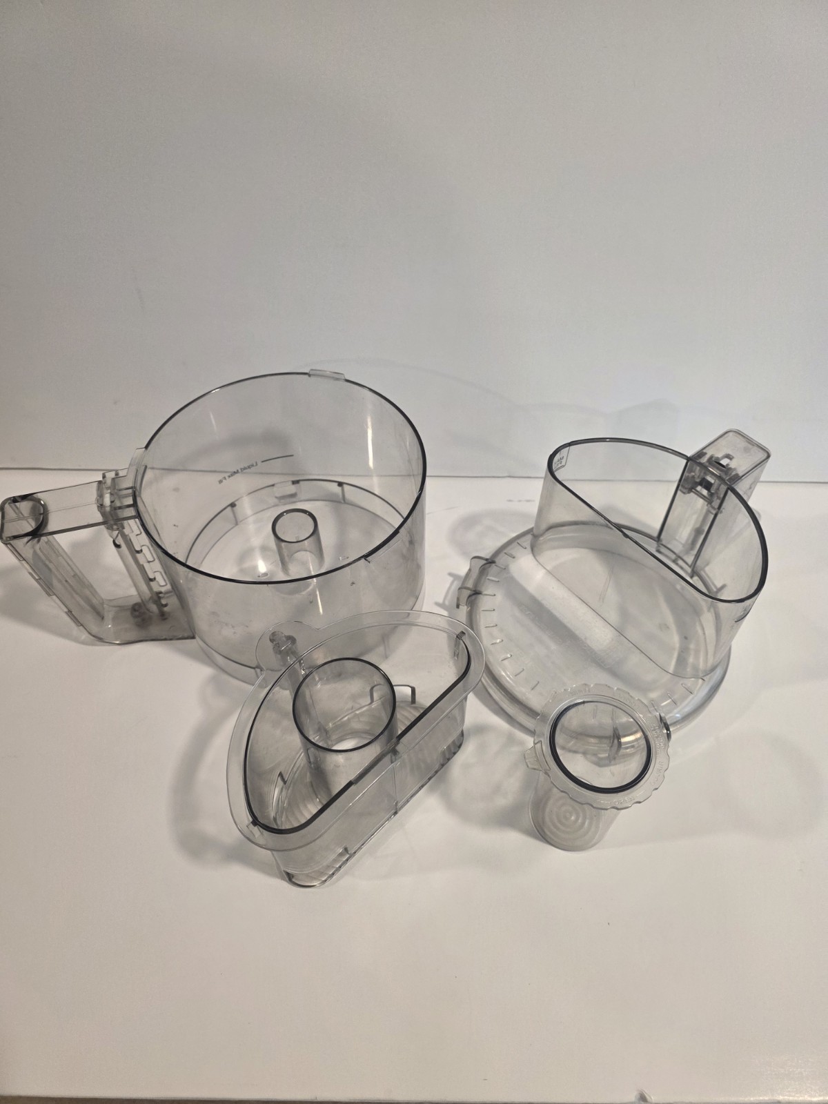 Cuisinart Prep 7 DLC-2007N Food Processor Work Bowl Lid Chute Pusher Blades OEM