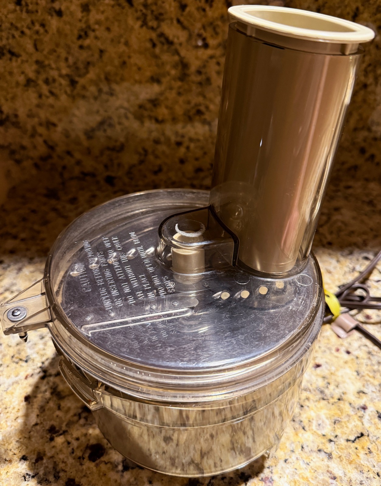 Vintage General Electric food processor/blender – model D3FP2 – works -SEE DESCP