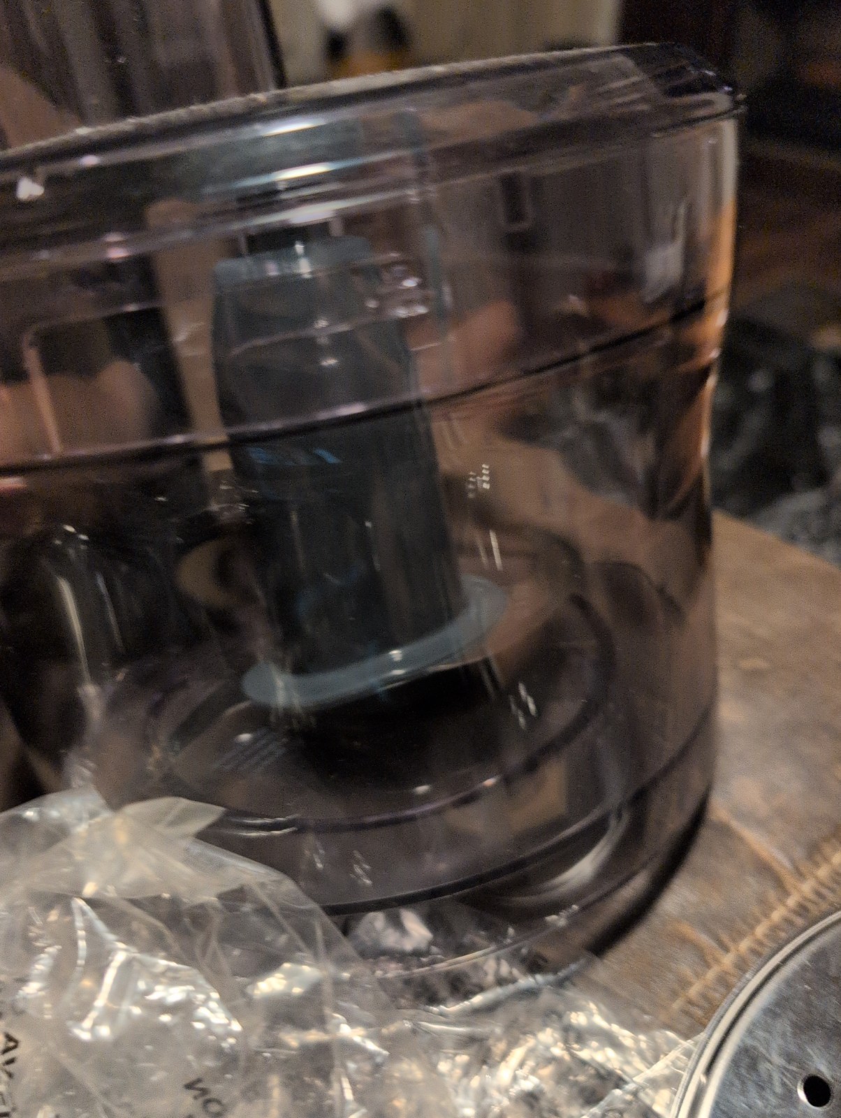Cuisinart 8-Cup Food Processor FP-8 WORK BOWL, LID, BLADE & PUSHER Parts Used