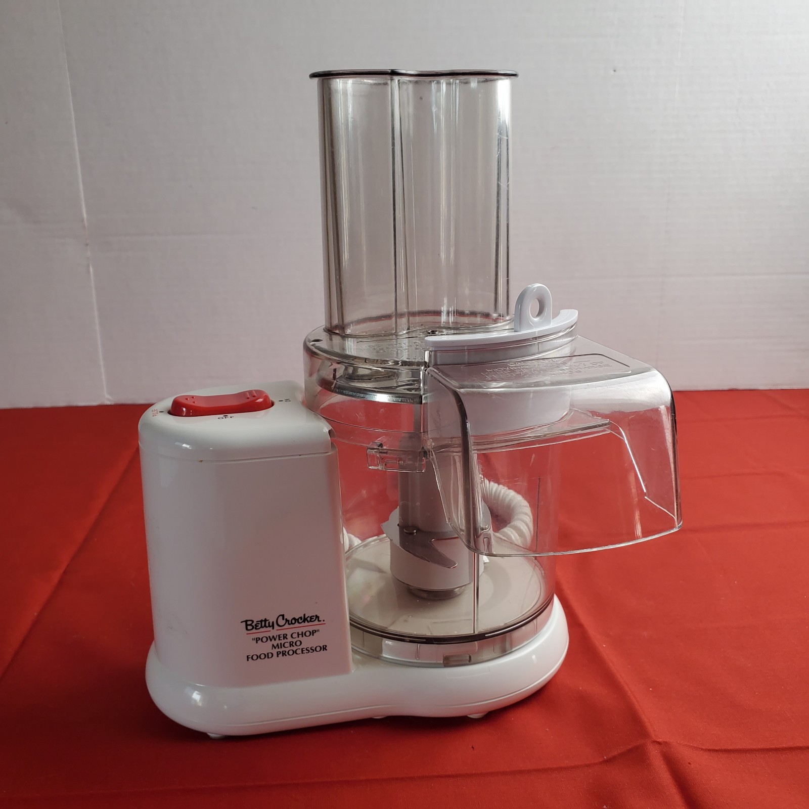 Mini Food Processor (by Betty Croker) Micro Food Processor – Tested & works