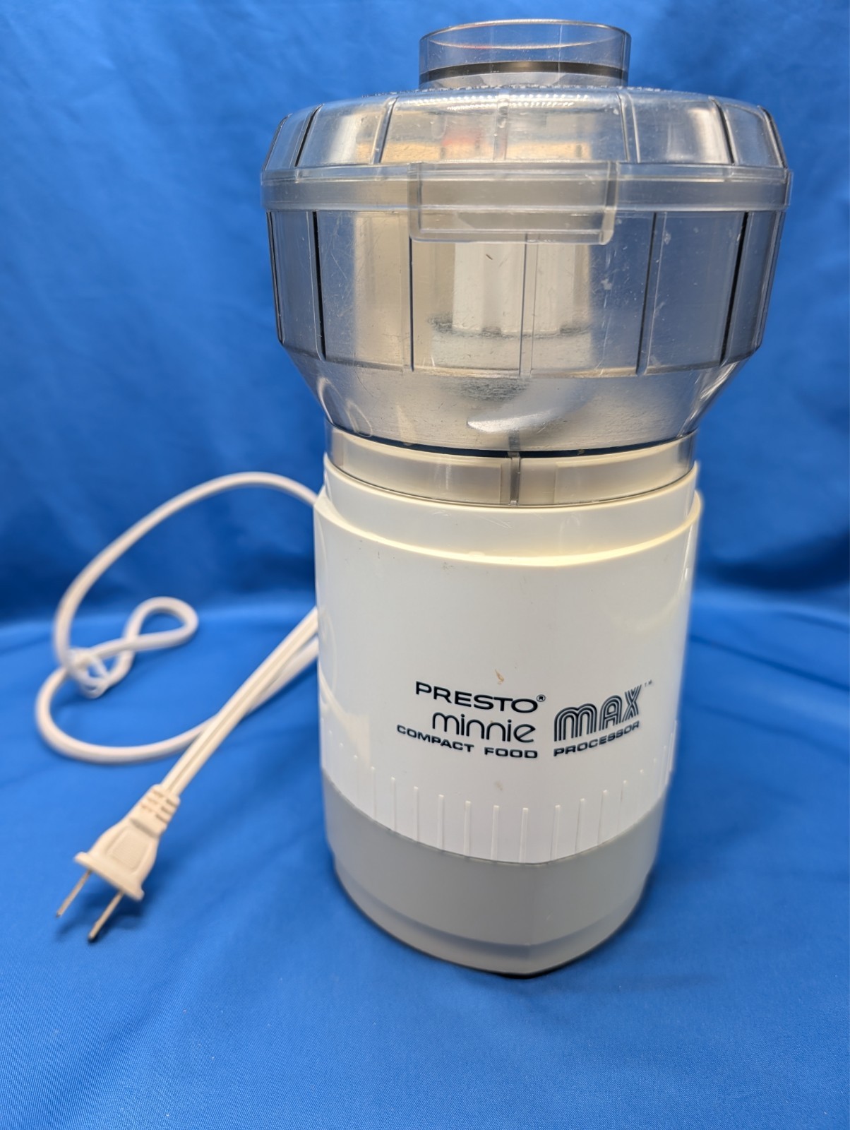 Presto Minnie Max Compact Food Processor Chopper Dicer Tested Works (VIDEO)