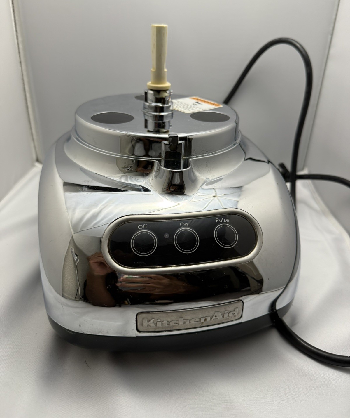 KitchenAid KFP740CR0 Food Processor Replacement Base Motor Only Chrome Works