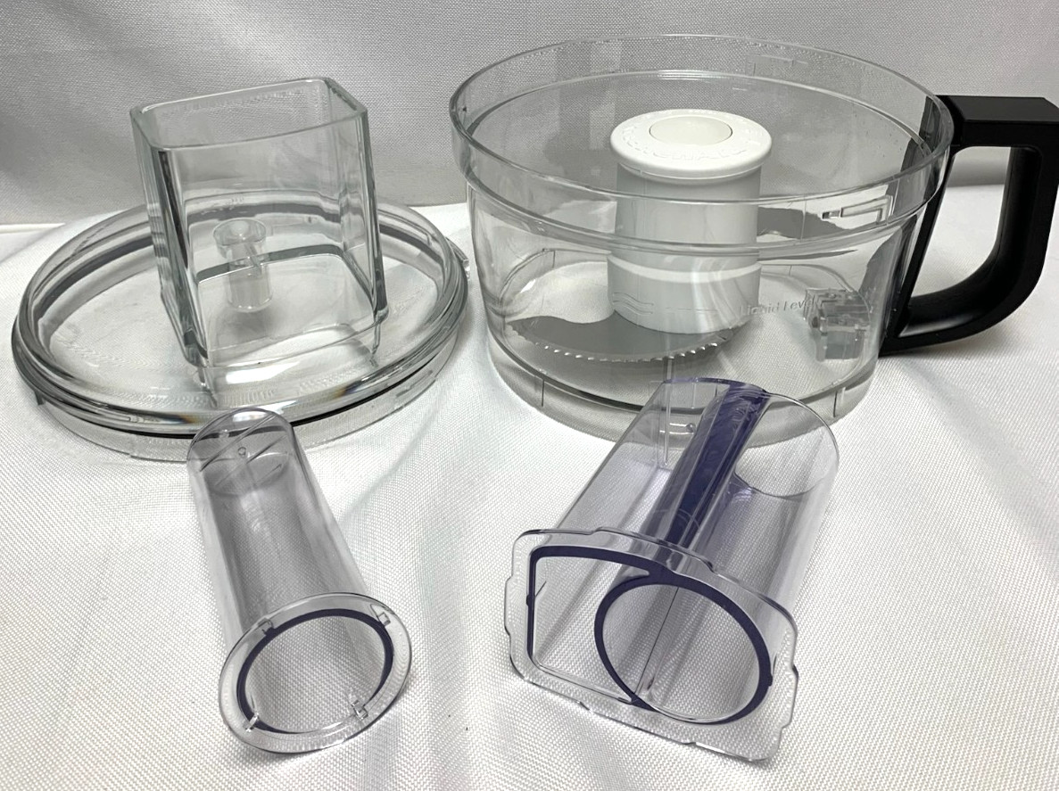KitchenAid KFP0711 Food Processor Onyx Black Accessories + Instructions 7 Cup