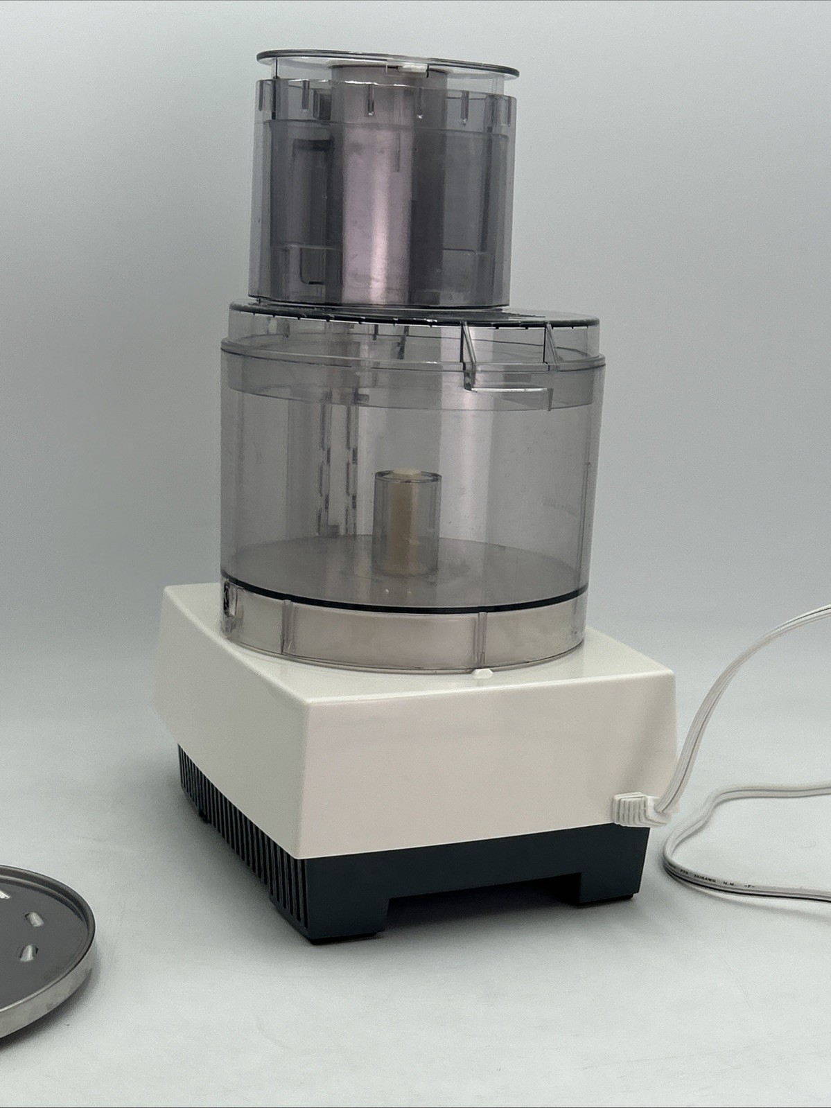 Cuisinart DLC 5SA Original Food Processor 7 Cup White Tested Works 1994
