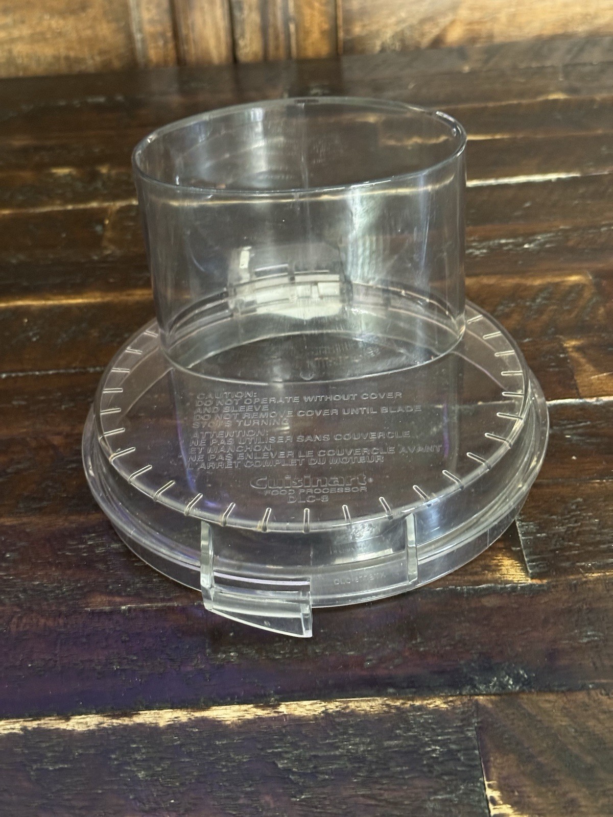 Cuisinart Deluxe 11 Food Processor Lid Only Replacement Part DLC-8 DLC-877BTX