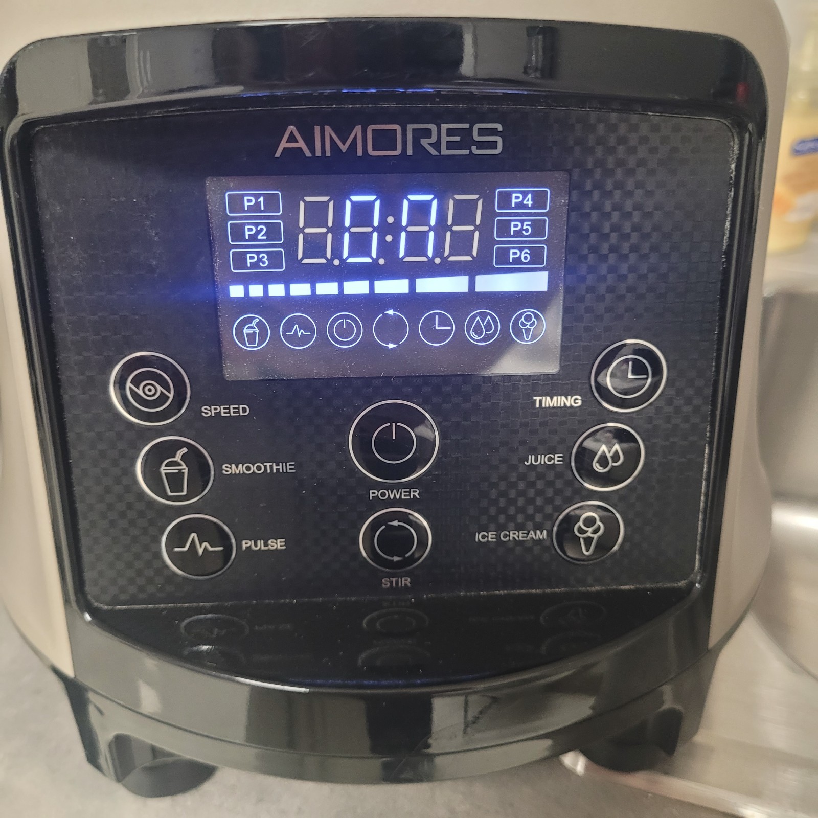 Airmores High Performance Blender AS-UP998 Motor Base Replacement Part Tested
