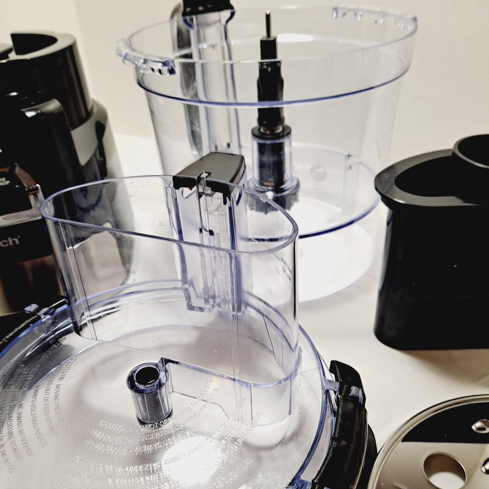 Hamilton Beach 70723 12 Cup Stack and Snap Food Processor Blender Slice Shred