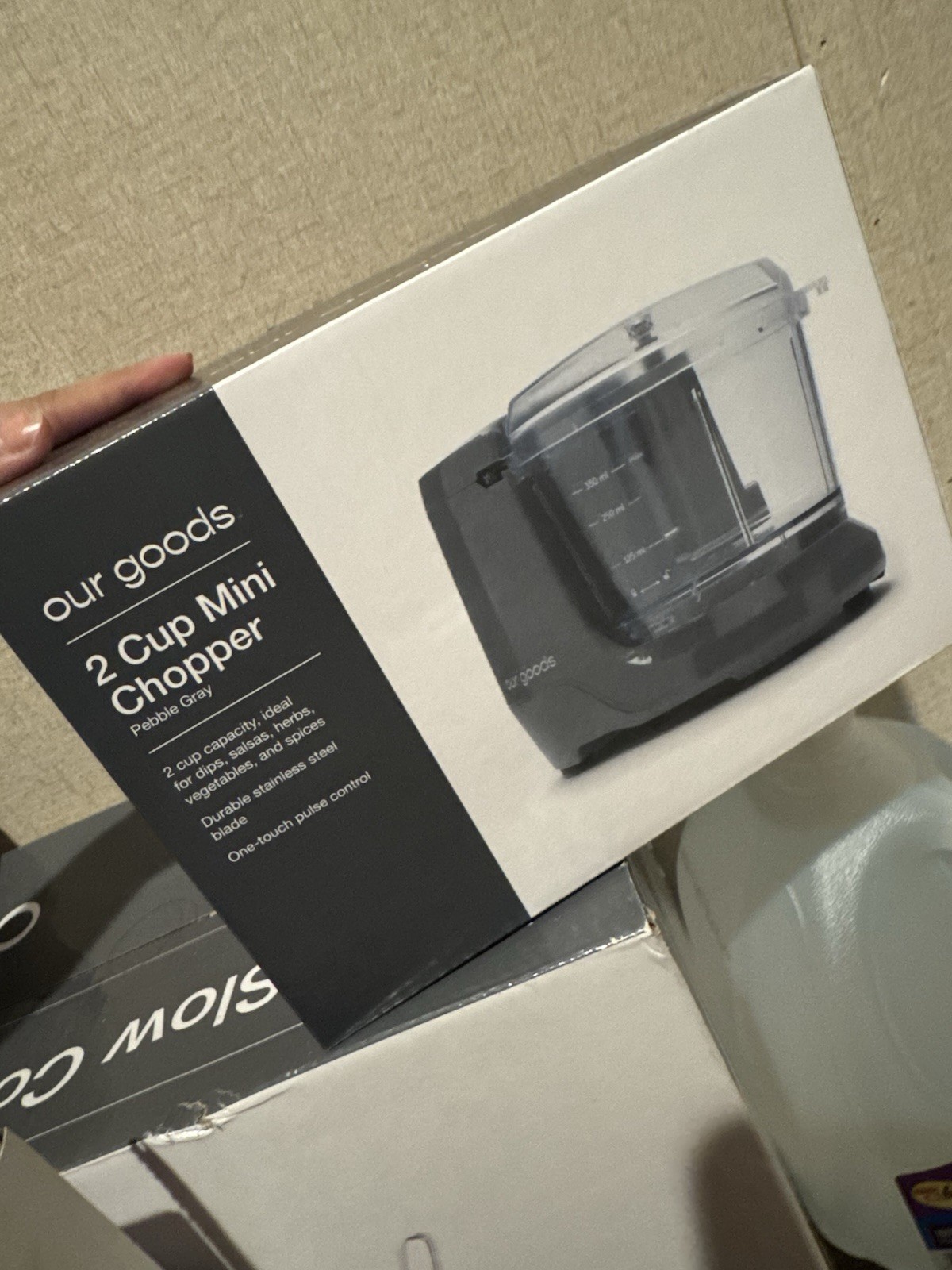 Electric Mini Chopper Capacity 1.5 Cups Eco+Chef Brand NEW Sealed CHOP01