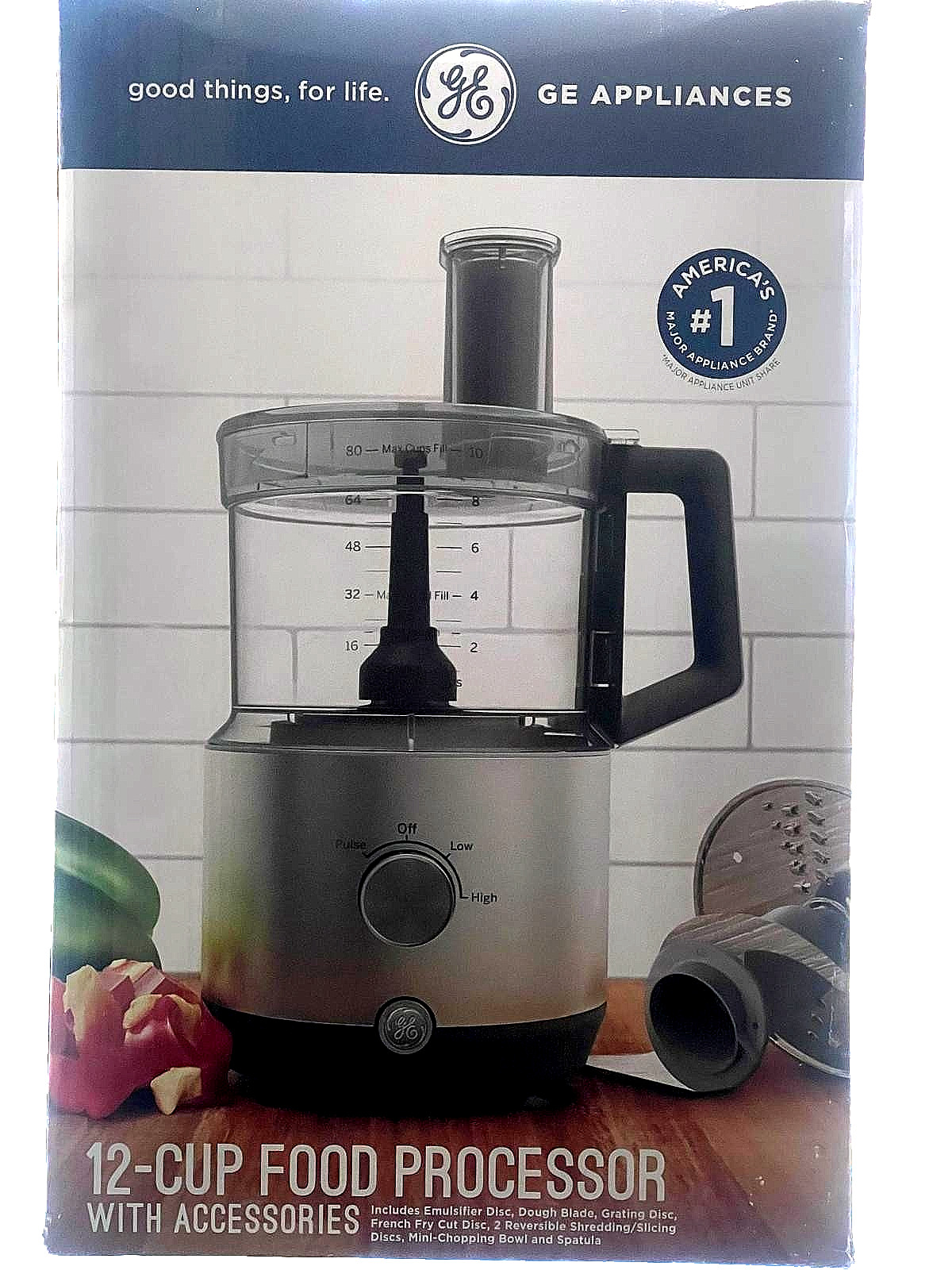 GE Food Processor 12 Cup