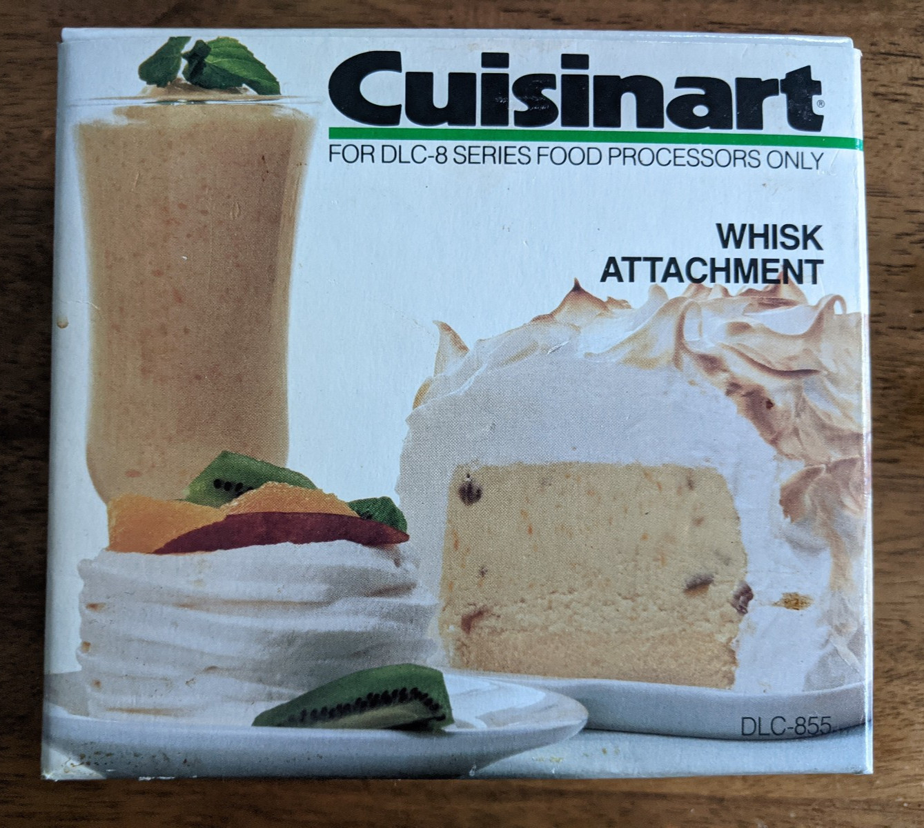 Cuisinart DLC-855 for DLC-8 Series Food Processors Whisk Attachment w Box