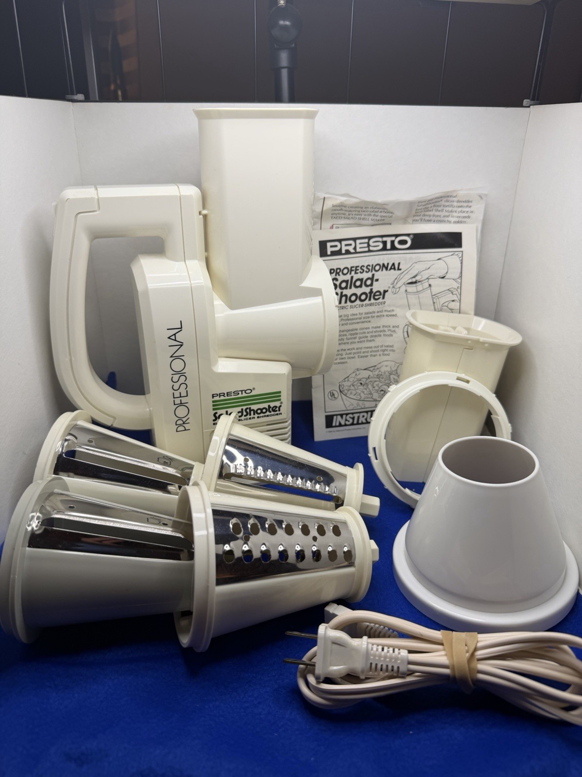 Presto Professional Salad Shooter Electric Slicer Shredder 02970 Tested