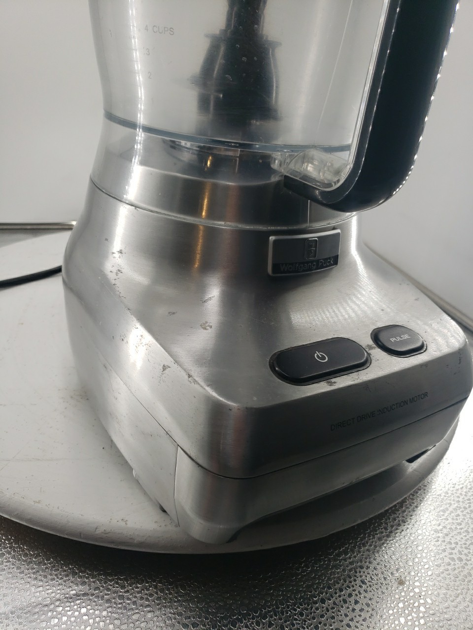 Wolfgang Puck Food Processor Model 900W Induction Motor Base, Etc