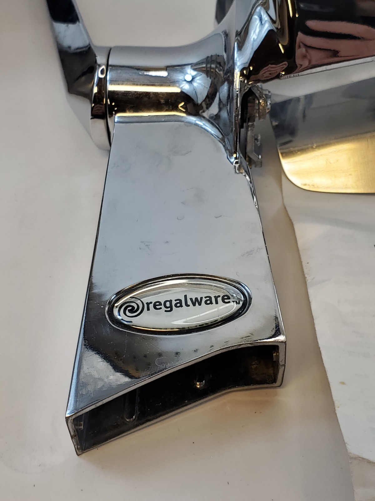 Regalware Manual Food Cutter Slicer Shredder With 5 Blades And Suction Bottom