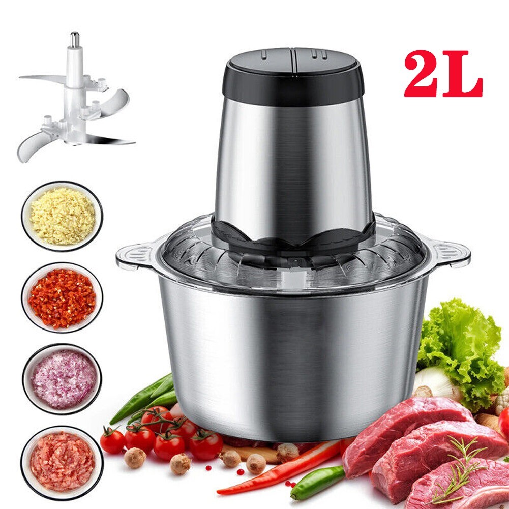 Electric Meat Grinder Mincer Mixer Kitchen Blender Mini Food Chopper Processor