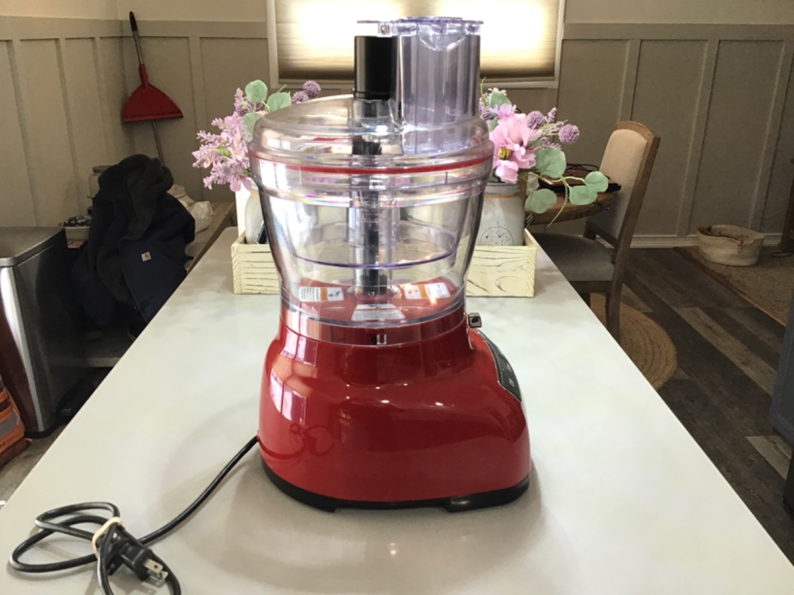 Kitchen Aid KFP133ero 13 Cup Processor Red New No Blades