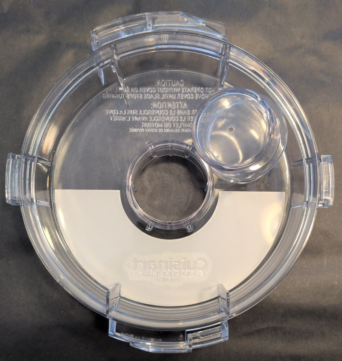 New Cuisinart Food Processor 8 Series Flat Lid DLC-806G TXT w/ Cap