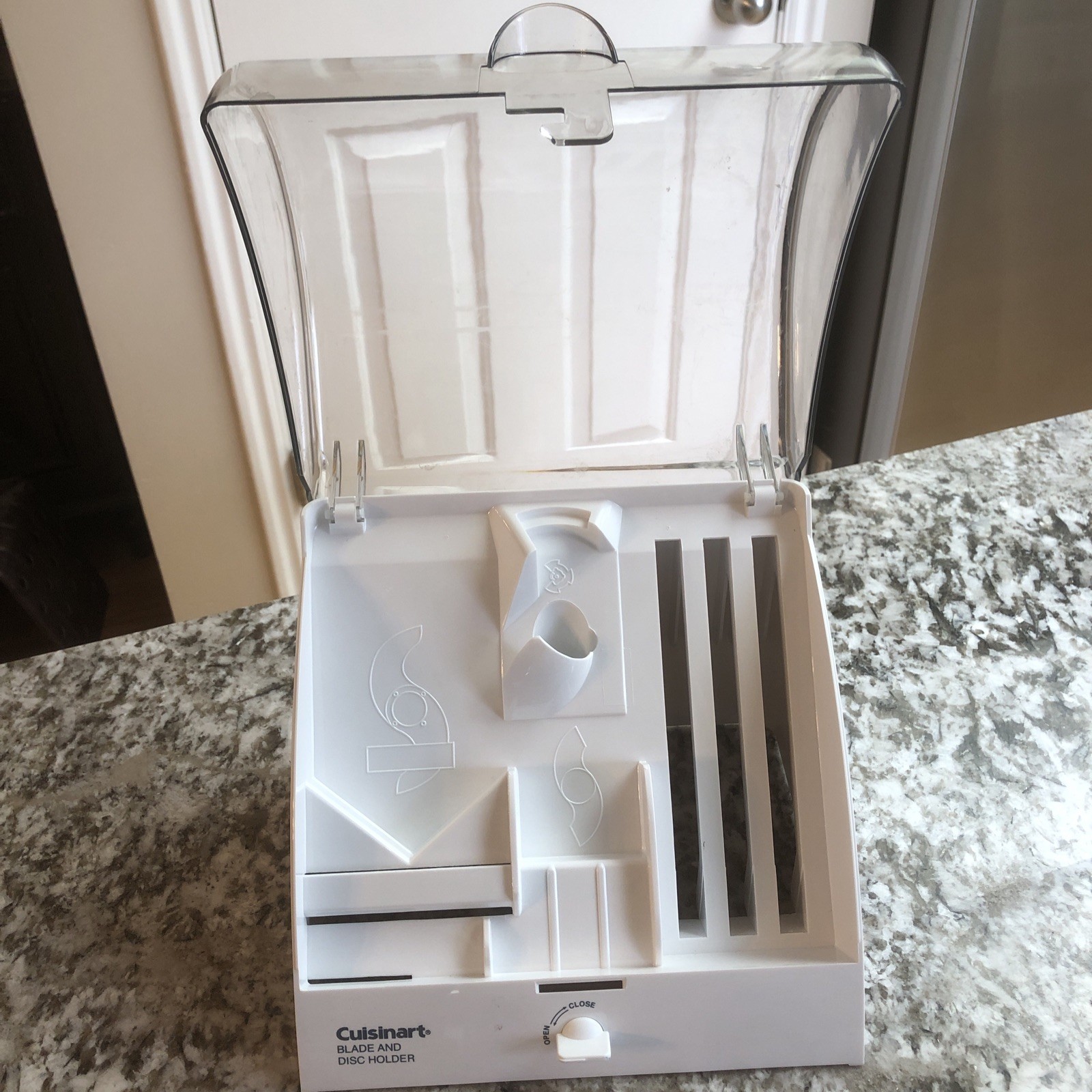 Cuisinart BDH-2C Food Processor Accessory Storage Holder Only For Blades & Discs